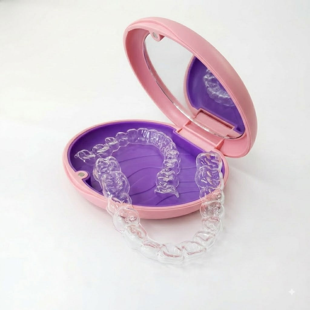 SmileHero Custom Clear Retainers | Personalized Upper & Lower Retainer Set