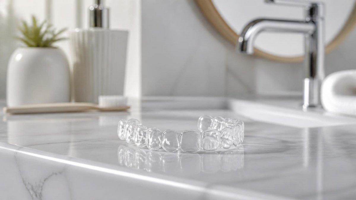 SmileHero Custom Clear Retainers | Personalized Upper & Lower Retainer Set